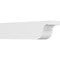 Ekena Millwork Standard Del Monte Architectural Grade PVC Rafter Tail, 5"W X 6"H X 24"L RFTP05X06X24DEL - alternate 1